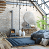 Poêle à bois en fonte 7.9 kW P8 ECO KAWMET