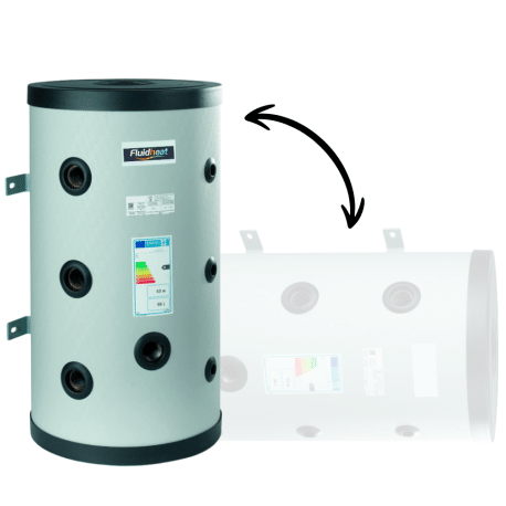 Bouteille de mélange 100 Litres murale multipostions Fluidheat