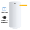 Chauffe eau électrique Thermor Stéatis vertical mural 150 L