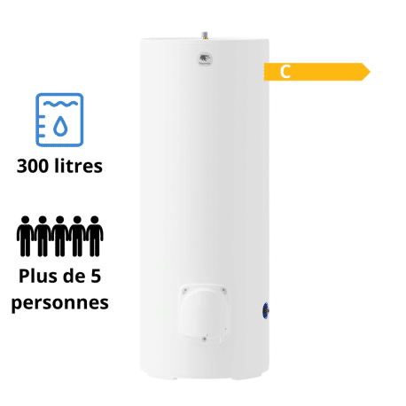 Chauffe eau électrique Thermor Stéatis Stable 300 L