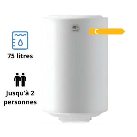 Chauffe eau électrique Thermor Stéatis vertical mural 75L