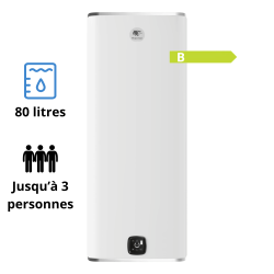 Chauffe eau électrique MALICIO 3 80L Thermor plat multiposition Chauffe eau électrique MALICIO 3 80L Thermor plat multiposition