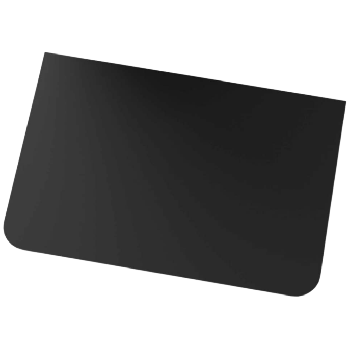 Plaque de protection au sol 100 x 68 cm décoration pour poêle Bronpi