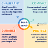 Chauffe eau électrique Thermor Stéatis 50L Vertical Mural