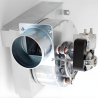Kit canalisation air pour poêle Bronpi