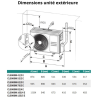 Climatisation 5000 réversible Tri-split BOSCH