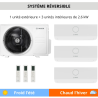 Climatisation 5000 réversible Tri-split BOSCH