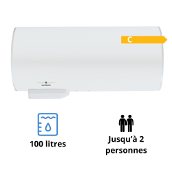 Chauffe-eau électrique COR-EMAIL Horizontal THS 100 L De Dietrich