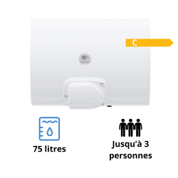 Cumulus blindé horizontal 75L Thermor