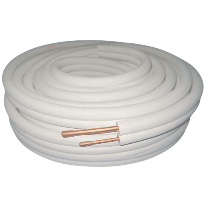 Tube de liaison frigo isolé en couronne