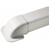 Passage de mur courbe 60x80 mm Blanc Pur