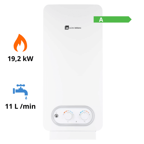 Chauffe-eau/bain Ondéa Hydrosmart Bas NOX LC11 PVHYB