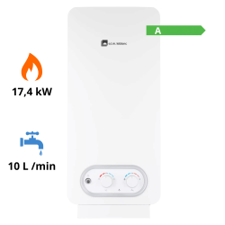 Chauffe bain gaz Ondéa Hydropower LC10-4 PVHYN VMC Elm Leblanc Chauffe bain gaz Ondéa Hydropower LC10-4 PVHYN VMC Elm Leblanc