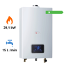 Chauffe-eau gaz Opalia F15 Bas-N0x Saunier Duval