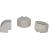 Angle externe 60x80 Blanc crème
