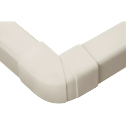 Angle extérieur réglable 60x80 de 70 à 120°blanc crème Angle extérieur réglable 60x80 de 70 à 120°blanc crème