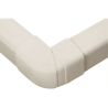 Angle extérieur réglable 60x80 de 70 à 120°blanc crème