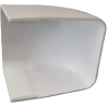 Embout 60x80 Blanc pur pour climatisation 807730
