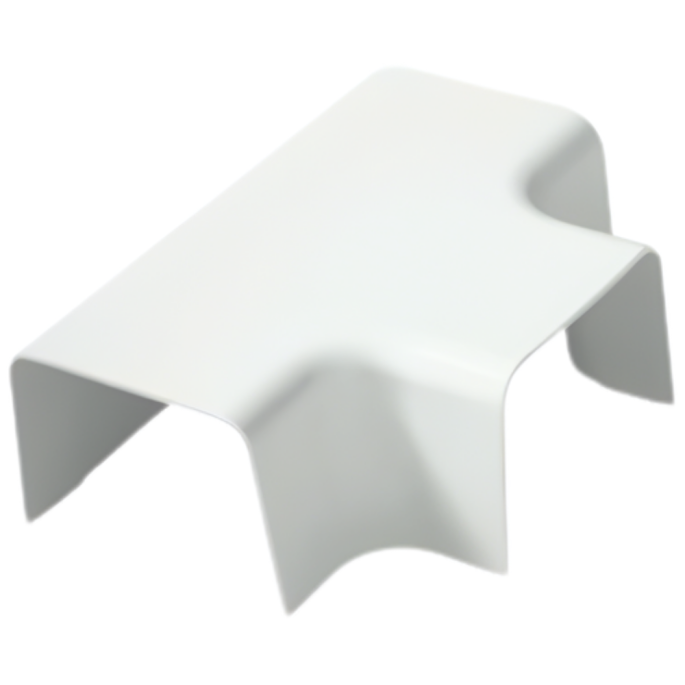 Te de dérivation 60x80 mm Blanc Pur