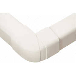 Couvre-joint angle extérieur réglable 70° à 120° 60x80mm Blanc Pur Couvre-joint angle extérieur réglable 70° à 120° 60x80mm Blanc Pur