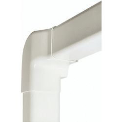 Angle vertical gauche 60x80 mm Blanc Pur Angle vertical gauche 60x80 mm Blanc Pur