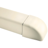 Embout 60 x 80 mm Blanc crème RAL 9001