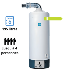 Accumulateur Gaz 195 L Ventouse