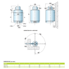 Accumulateur Gaz S/SGA FF X mural Ventouse STYX / ARISTON