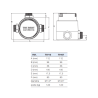 Mitigeur Thermostatique Collectif Watts T9715B