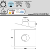 Kit conduit double paroi isolé avec dévoiement sortie toiture Ediliso25 Edilinox