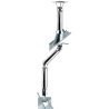 Kit conduit double paroi isolé avec dévoiement sortie toiture Ediliso25 Edilinox
