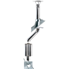 Kit conduit double paroi isolé avec dévoiement sortie toiture Ediliso25 Edilinox