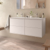 Meuble de salle de bain 120 cm - Couleur Blanc mat