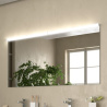 Meuble de salle de bain 120 cm avec miroir - Couleur Noir mat