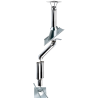 Kit conduit double paroi isolé avec dévoiement sortie toiture Ediliso25 Edilinox