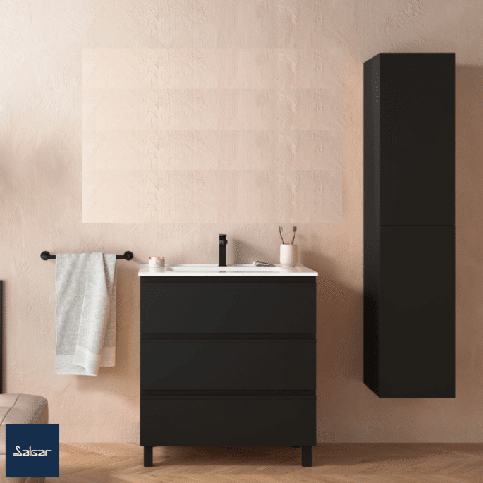 Meuble sous vasque + simple vasque Spirit Salgar