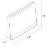 Meuble sous vasque + simple vasque Spirit Salgar