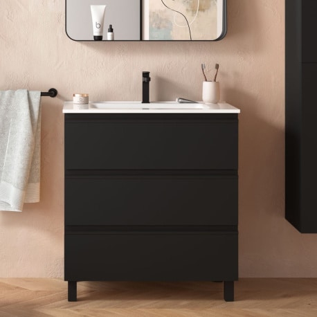 Meuble sous vasque + simple vasque Spirit Salgar