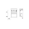 MEUBLE LAVE MAINS MICRO SALGAR