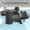 Pack Filtre à sable + Pompe + Balles filtrantes + Electrolyseur + Pompe PH