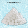 Pack Filtre à sable MFS + Pompe de filtration TonicLine + balles filtrantes