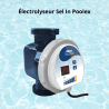 Pack Filtre à sable + Pompe + Balles filtrantes + Electrolyseur + Pompe PH
