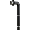 Kit raccordement poêle à bois acier 2 mm + Longueur 50 + adaptateur Poujoulat