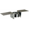 Kit sortie toit plat Therminox diamètre 150 Poujoulat - Finition inox brut