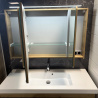 Meuble sous vasque + simple vasque Carat Ligne 212 Azurlign