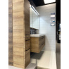 Meuble sous vasque + simple vasque Carat Ligne 212 Azurlign