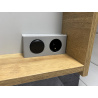 Meuble sous vasque + simple vasque Carat Ligne 212 Azurlign