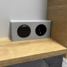 Meuble sous vasque + simple vasque Carat Ligne 212 Azurlign