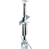 Kit conduit double paroi isolé sortie toiture Ediliso25 Edilinox