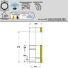 Kit conduit double paroi isolé sortie toiture Ediliso25 Edilinox